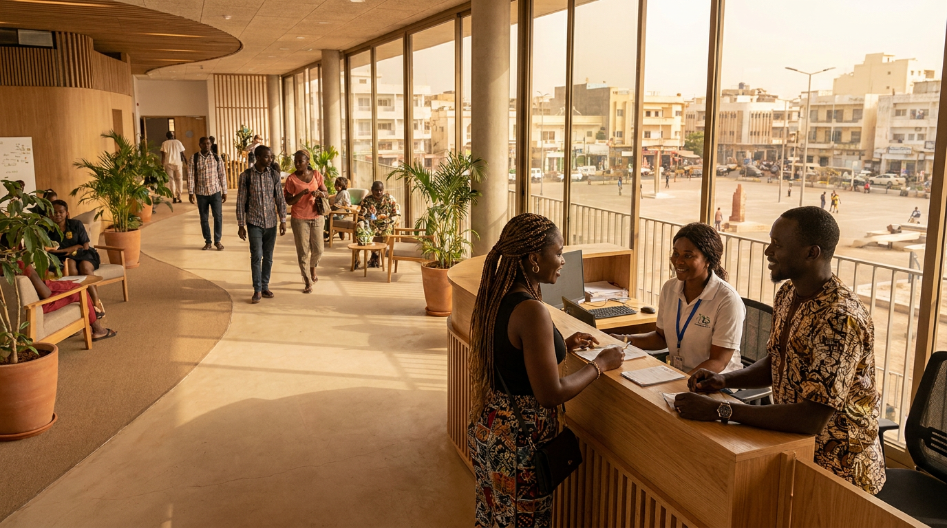 Agencia web en Dakar: sitio que vende vs. sitio que decora — ilustración