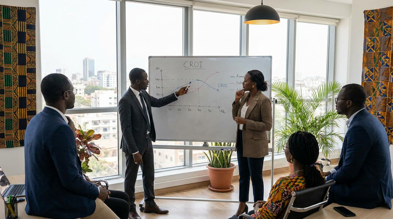 Agence marketing digital Dakar : Le ROI avant l'ego