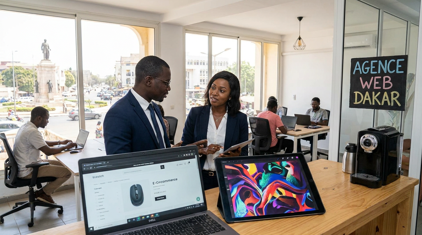 Agence web Dakar : site qui vend vs. site qui décore